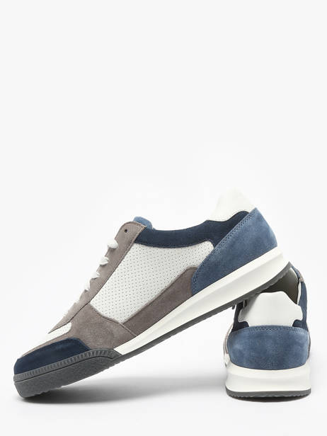Sneakers Endrik En Cuir Mephisto Multicolore men P5147448 vue secondaire 3