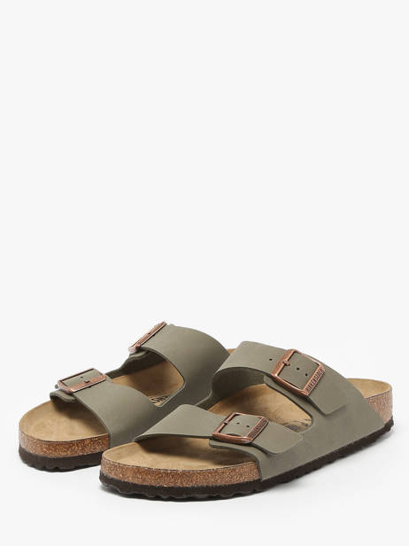 Mules Arizona Birkenstock Vert men 151213 vue secondaire 1
