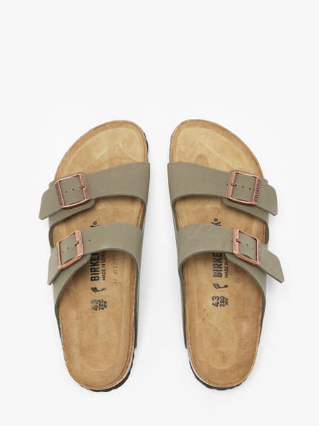 Mules Arizona Birkenstock Vert men 151213 vue secondaire 3