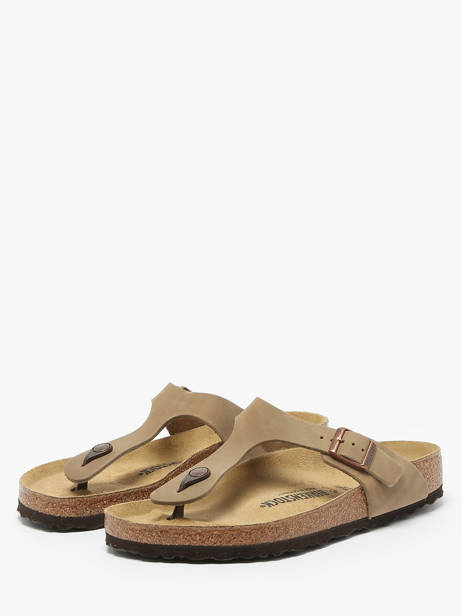 Tongs Gizeh Birkenstock Vert men 943811 vue secondaire 1