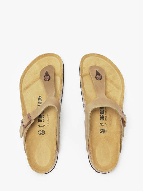 Tongs Gizeh Birkenstock Vert men 943811 vue secondaire 3