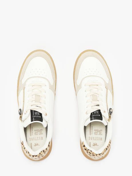 Sneakers Mustang Blanc women 1511301 vue secondaire 4