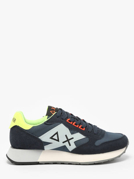 Sneakers Jaki 2.0 Fluo Sun68 Bleu men Z35113