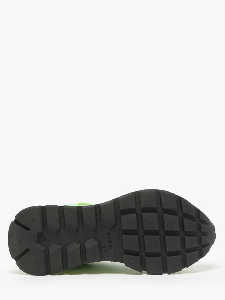 Sneakers Ally Color Explosion Sun68 Vert women Z35204 vue secondaire 5