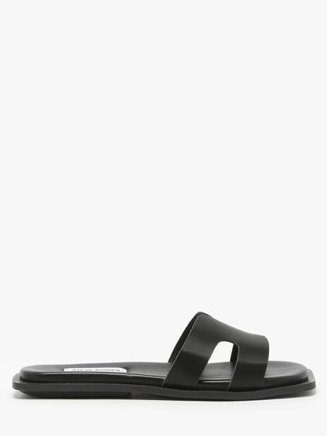 Mules Sofia En Cuir Steve madden Noir women 11003523