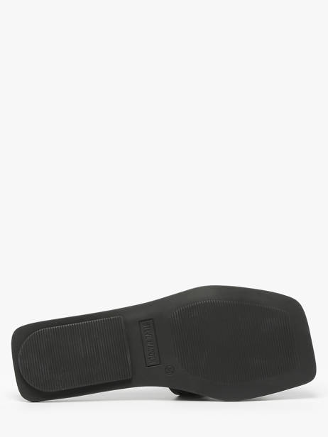 Mules Sofia En Cuir Steve madden Noir women 11003523 vue secondaire 4