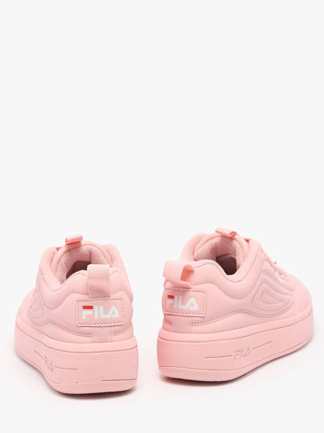 Sneakers Super Bubble Fila Rose women FFW0536 vue secondaire 3