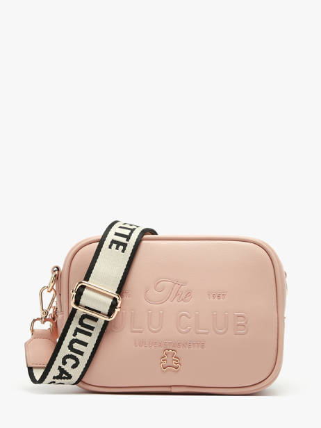 Sac Bandoulière Logo Lulu castagnette Orange logo YZERNAY