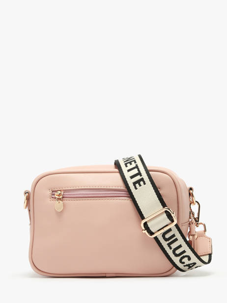 Sac Bandoulière Logo Lulu castagnette Orange logo YZERNAY vue secondaire 4