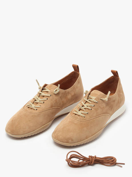 Sneakers Dart En Cuir Mam'zelle Marron women CSGLO24 vue secondaire 2