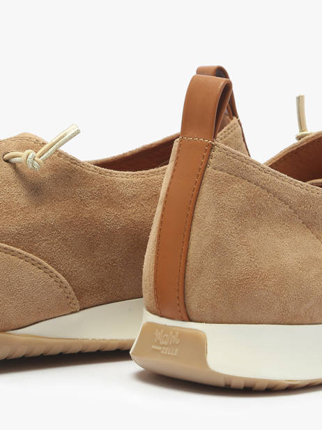 Sneakers Dart En Cuir Mam'zelle Marron women CSGLO24 vue secondaire 3