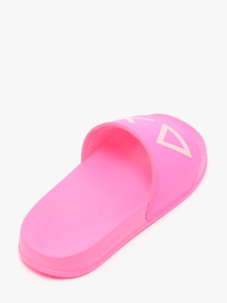 Claquettes Logo Sun68 Rose women X35204 vue secondaire 3