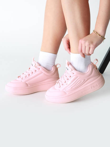 Sneakers Super Bubble Fila Rose women FFW0536 vue secondaire 1