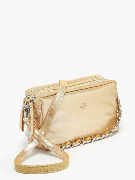 Sac Bandoulière Mama Cuir Mila louise Or vintage 23673X vue secondaire 2