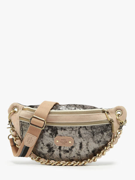 Sac Banane Mila louise Noir cu 23689CU