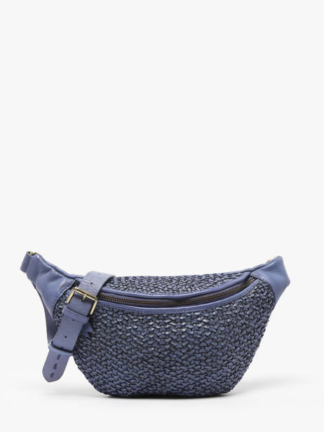 Sac Banane Biba Violet leather BRI5L