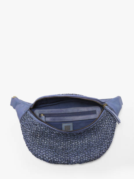 Sac Banane Biba Violet leather BRI5L vue secondaire 3