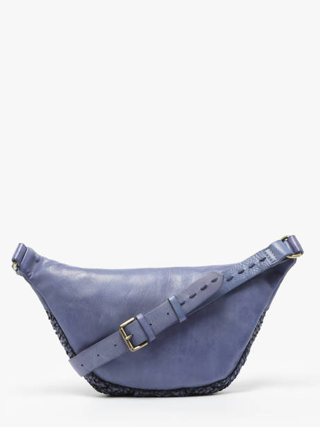 Sac Banane Biba Violet leather BRI5L vue secondaire 4
