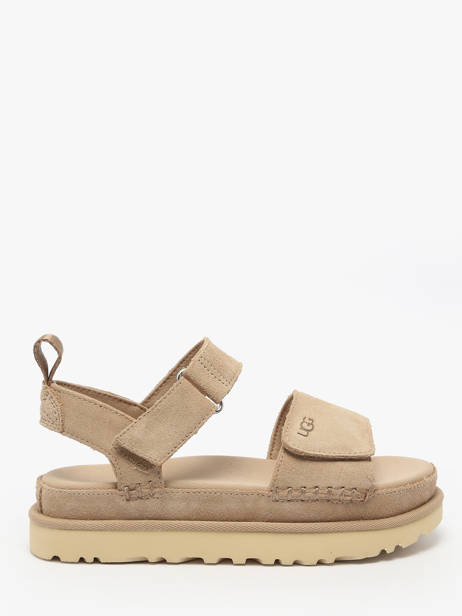 Sandales Goldenstar En Cuir Ugg Beige women 1136783