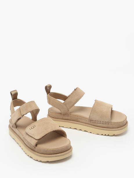 Sandales Goldenstar En Cuir Ugg Beige women 1136783 vue secondaire 1