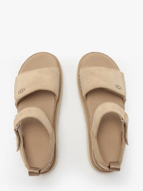 Sandales Goldenstar En Cuir Ugg Beige women 1136783 vue secondaire 3
