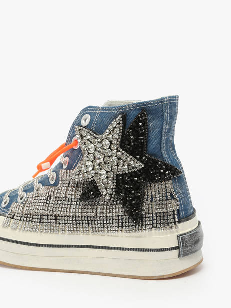 Sneakers Nan-ku couture Bleu women 4BA10C16 vue secondaire 3