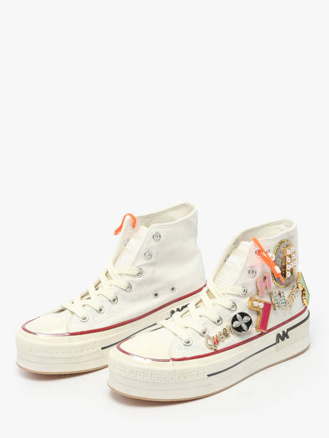 Sneakers Nan-ku couture Blanc women 15A2 vue secondaire 2