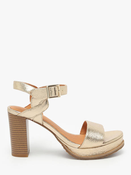 Sandales à Talon Jain En Cuir Mam'zelle Or women CSG1H03