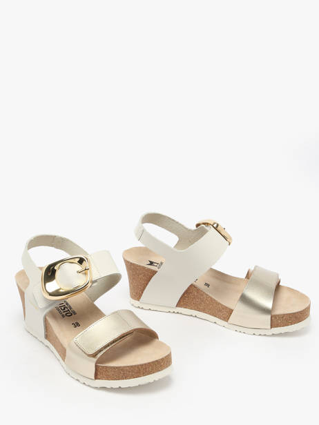 Sandales Leandre En Cuir Mephisto Or women P5146894 vue secondaire 1