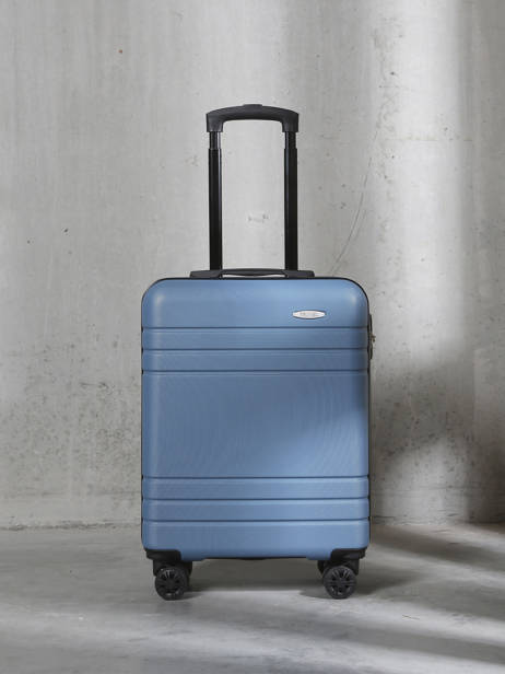 Valise Cabine Travel Bleu valencia S vue secondaire 5