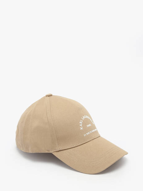 Casquette Karl lagerfeld Beige rsg A1W33201 vue secondaire 1