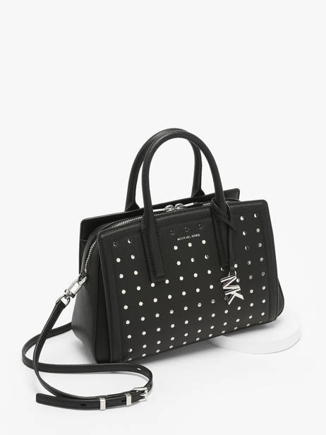 Sac Porté Main Laila Cuir Michael kors Noir laila S5S9IS1O vue secondaire 2