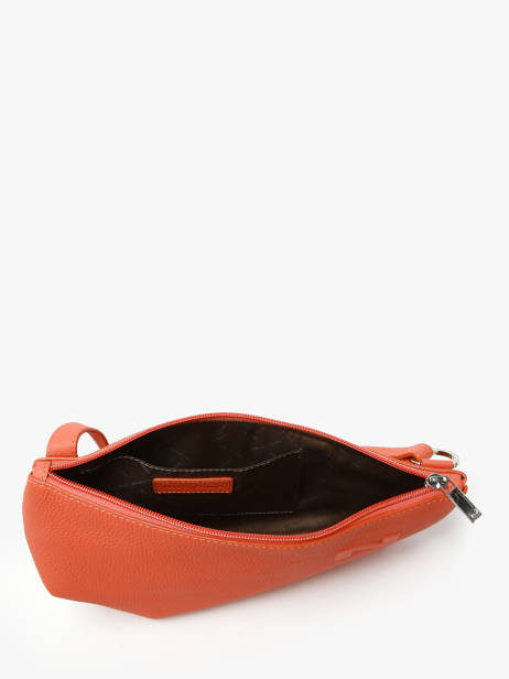 Sac Bandoulière Large City Perle Cuir Nathan baume Orange n city 1 vue secondaire 3