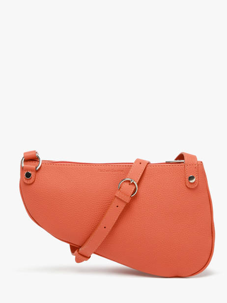 Sac Bandoulière Large City Perle Cuir Nathan baume Orange n city 1 vue secondaire 4