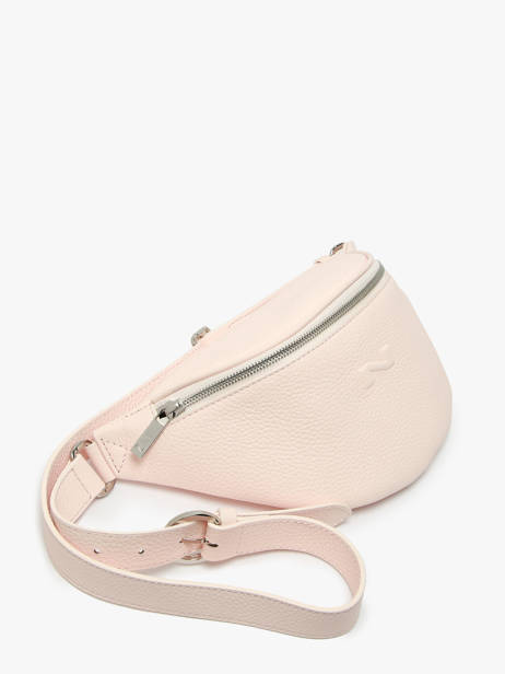 Sac Banane Small Derby Cuir Nathan baume Rose n city 25 vue secondaire 2