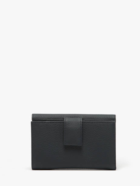 Portefeuille Nathan baume Bleu grained 410N vue secondaire 4