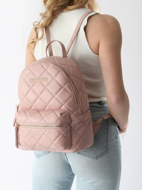 Sac à Dos Valentino Rose ocarina VBS3K37R vue secondaire 1