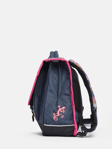 Cartable 2 Compartiments Cameleon Bleu actual PBBACA35 vue secondaire 3