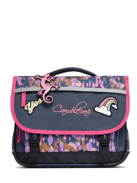 Cartable 2 Compartiments Cameleon Bleu actual PBBACA35 vue secondaire 6