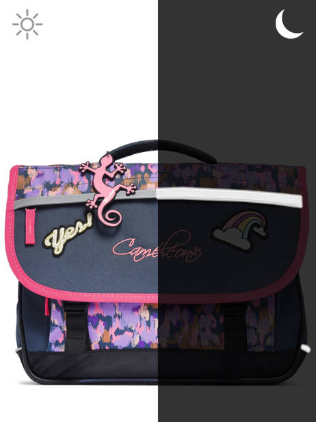 Cartable 2 Compartiments Cameleon Bleu actual PBBACA35 vue secondaire 7