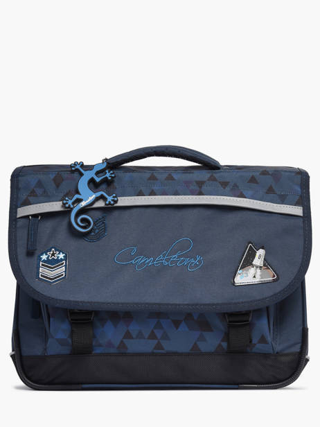 Cartable 2 Compartiments Cameleon Bleu actual PBBACA38