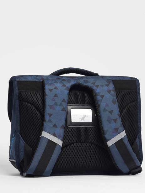 Cartable 2 Compartiments Cameleon Bleu actual PBBACA38 vue secondaire 5