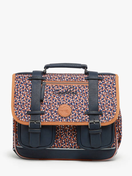 Cartable 2 Compartiments Cameleon Marron vintage fantasy PBVGCA35