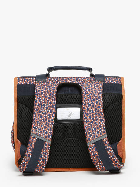 Cartable 2 Compartiments Cameleon Marron vintage fantasy PBVGCA35 vue secondaire 4