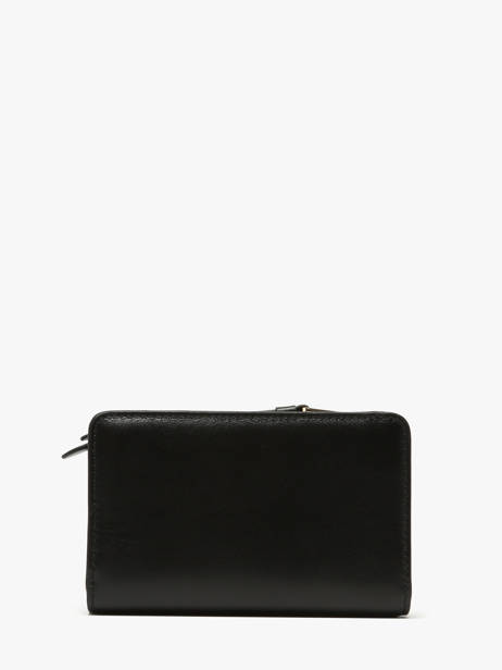 Portefeuille Cuir Lancel Noir origami A13423 vue secondaire 2