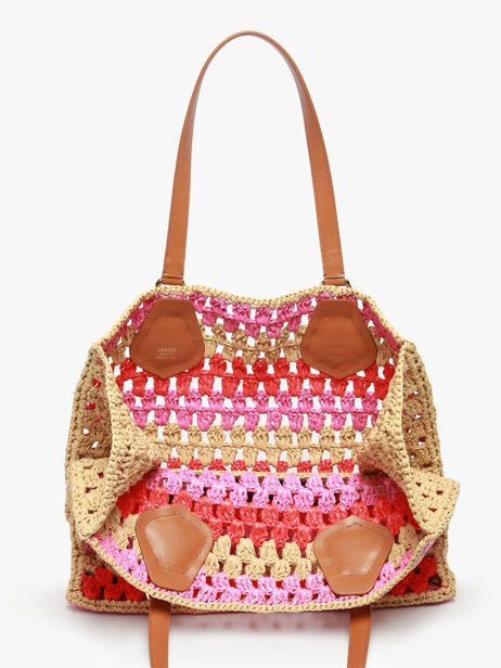 Sac Porté épaule Cabas D'ete Lancel Multicolore cabas d'ete A13417 vue secondaire 3