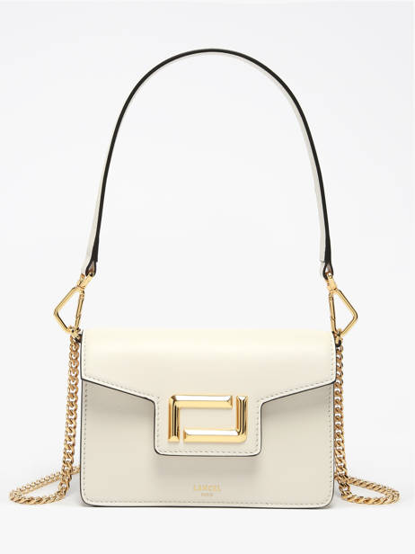 Sac Bandoulière Angele Cuir Lancel Blanc angele A13275