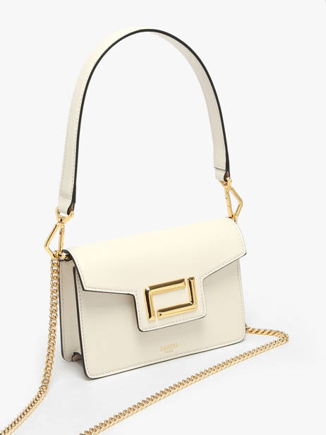 Sac Bandoulière Angele Cuir Lancel Blanc angele A13275 vue secondaire 2