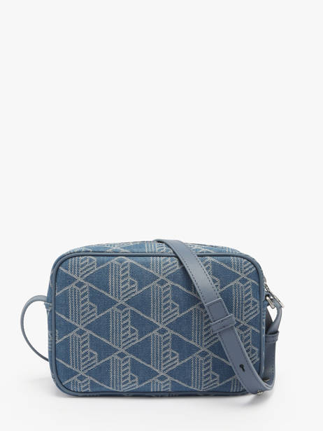Sac Bandoulière Heritage Jacquard Coton Lacoste Bleu heritage jacquard NF5007HK vue secondaire 4