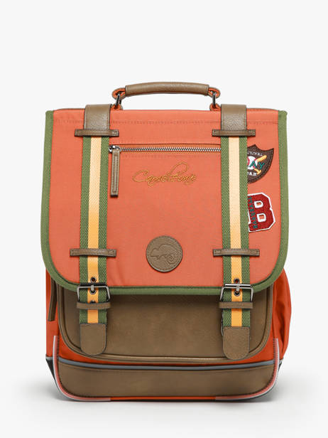 Sac à Dos 2 Compartiments Cameleon Orange vintage urban PBVBSD39